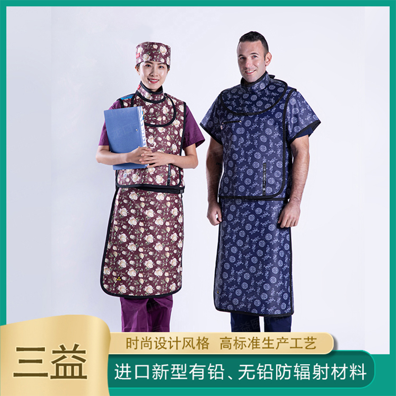 分体无袖防护套裙+分体半袖防护套裙